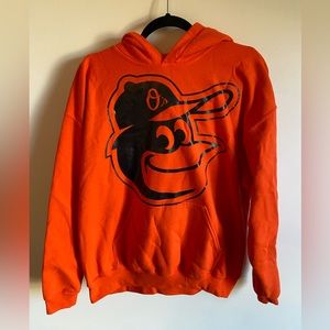 Men’s Orioles Hoodies - Orange